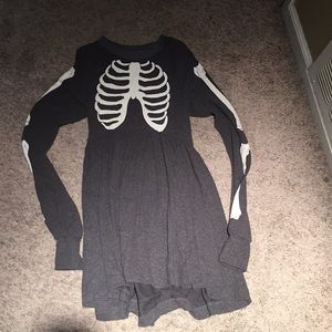 Wildfox skeleton dress